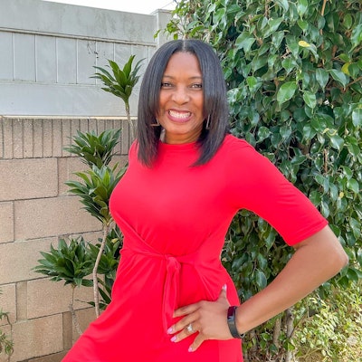 Kim Fuller Photo Red Dress